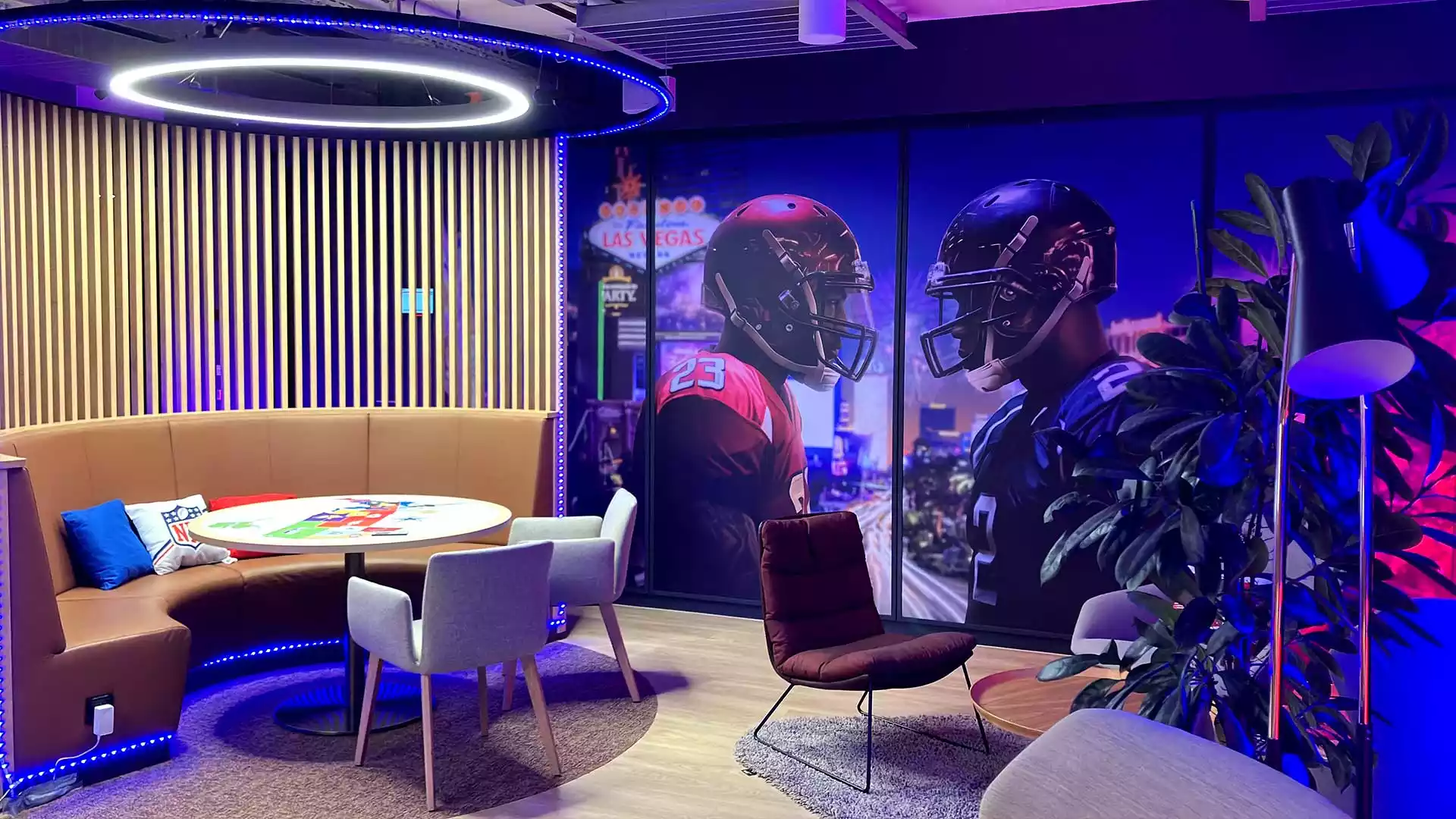 Dekorationskonzept von Bettina Hass bei einem Event.