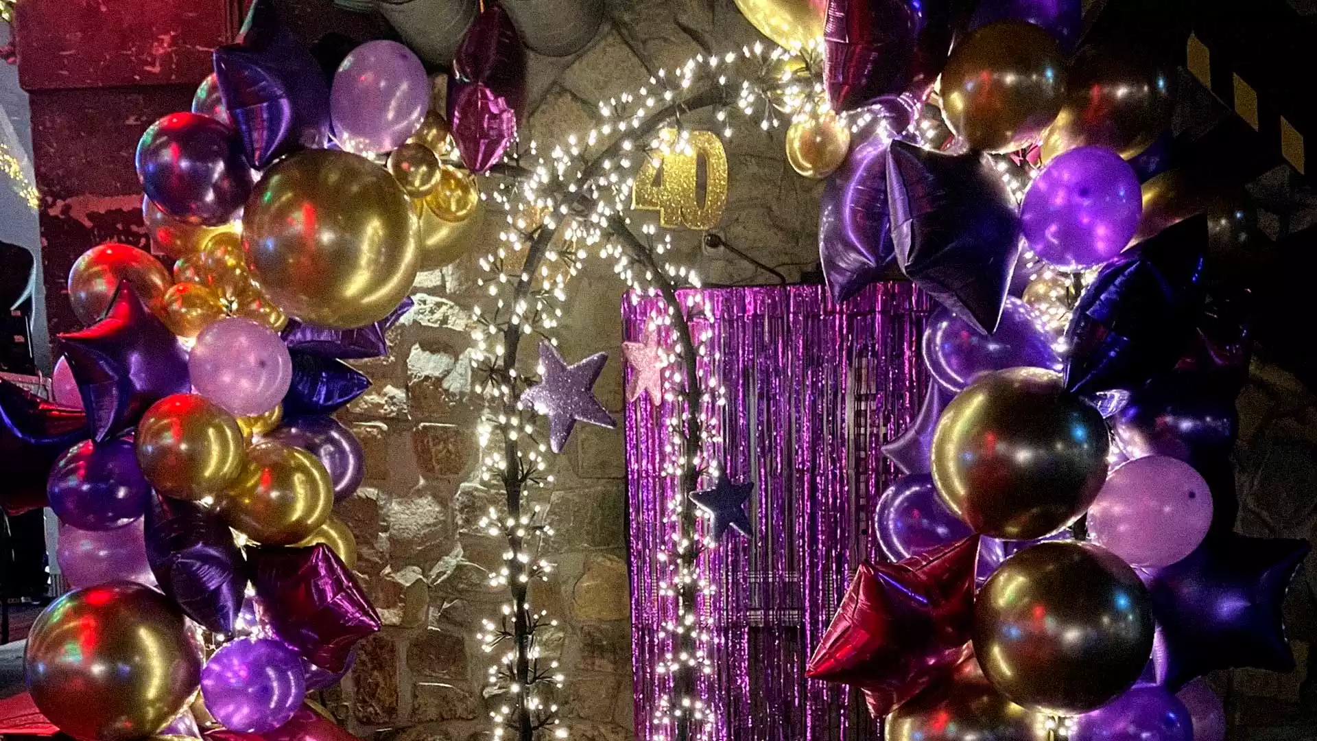 Dekorationskonzept von Bettina Hass bei einem Event.