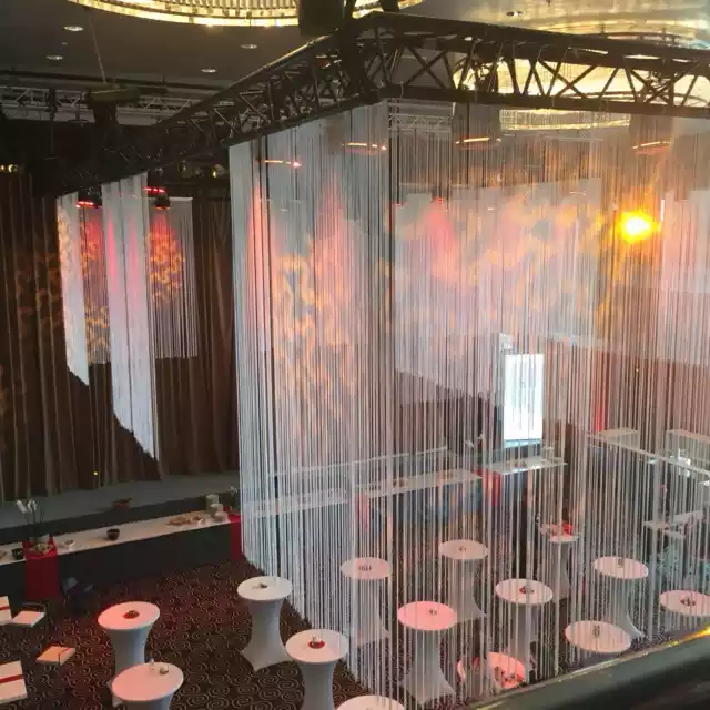 Dekorationskonzept von Bettina Hass bei einem Event.