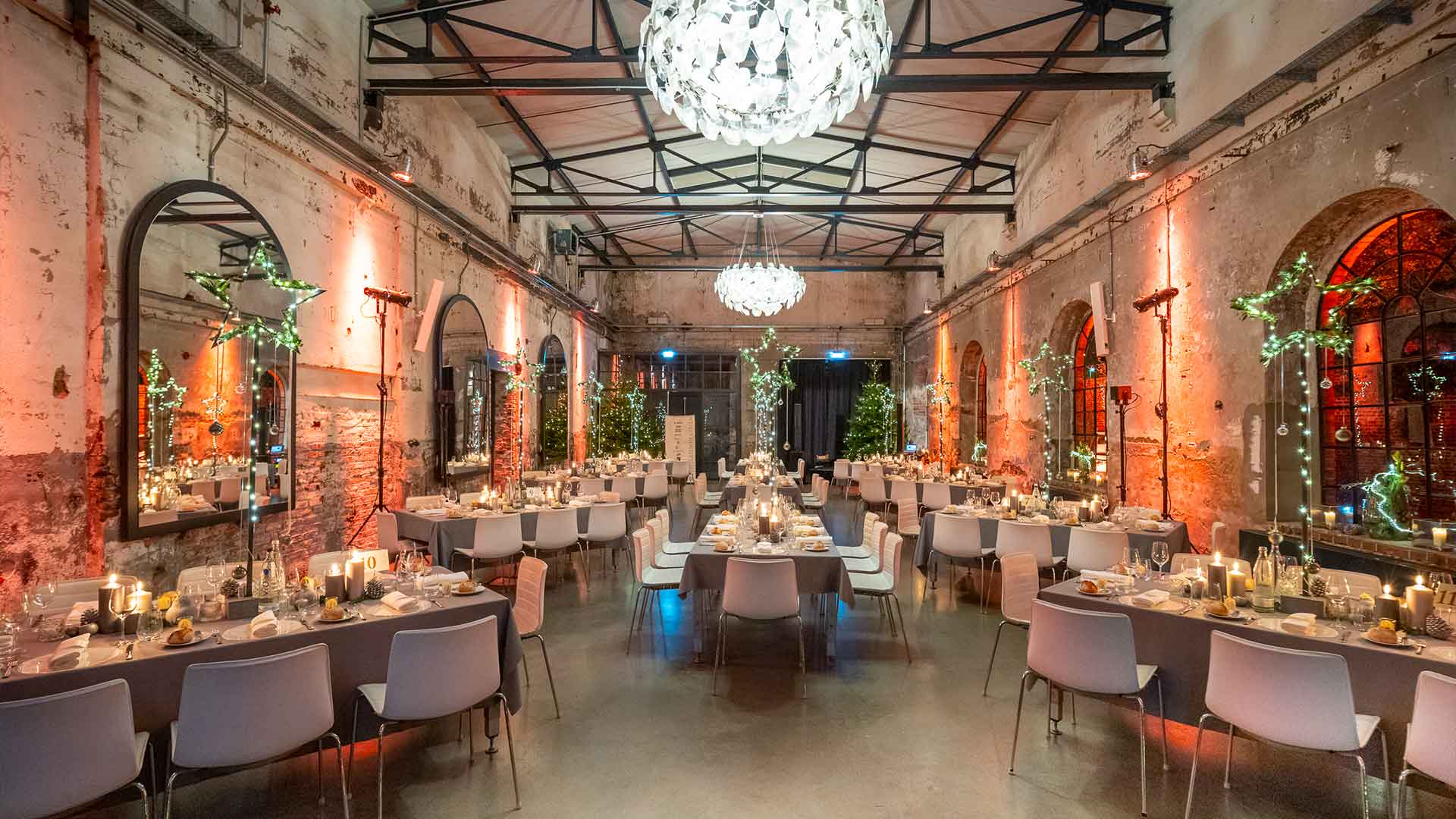 Dekorationskonzept von Bettina Hass bei einem Event.