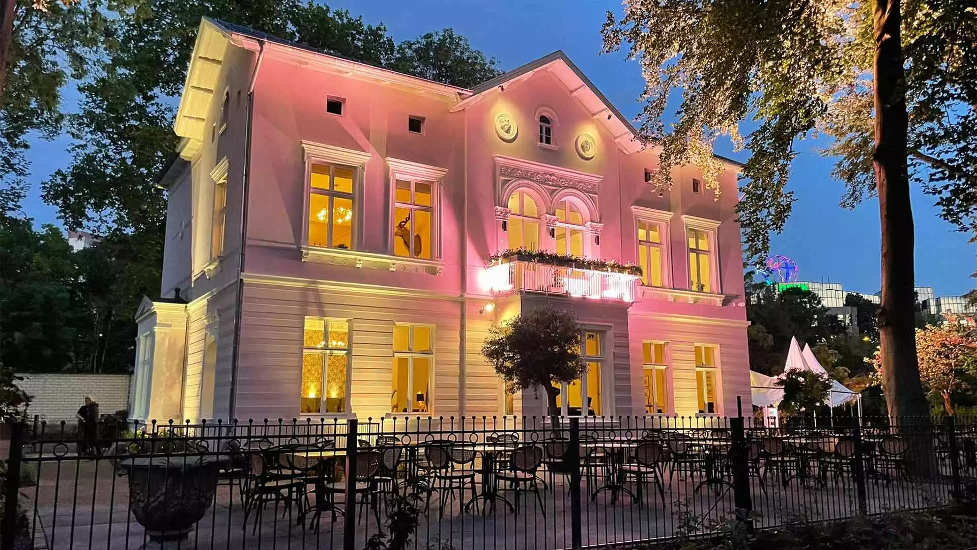 Dekorationskonzept von Bettina Hass bei einem Event.